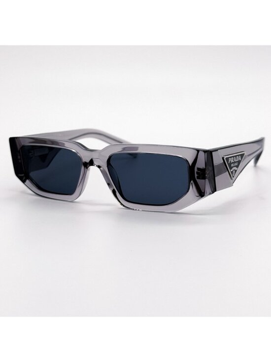 NEW PRADA SUNGLASSES PR09ZS 18S09T TRANSPARENT GRAY UNISEX PR 09ZS 18S09T, SPR 0 main image 6